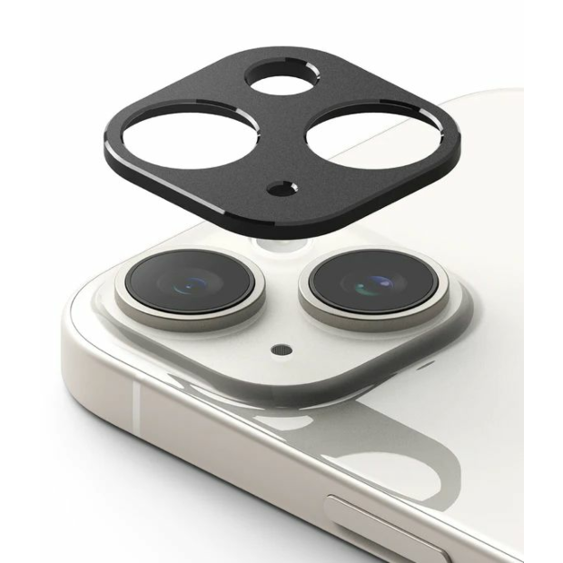 Захист для камери Ringke Camera Styling для iPhone 15 / 15 Plus Black (CM09615RS)