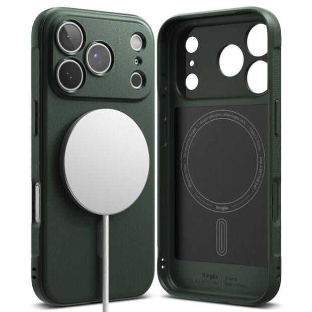 Чохол Ringke Onyx Magnetic до iPhone 17 Pro Dark Green (OMG1084E75)