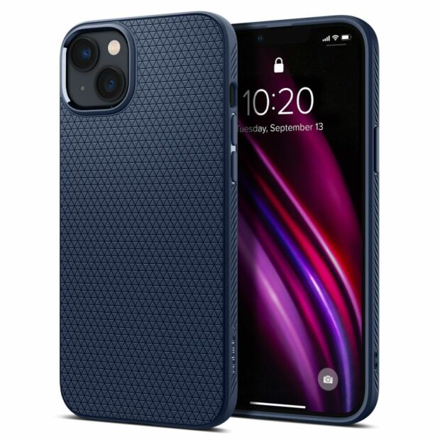 Чохол Spigen Liquid Air до iPhone 14 Navy Blue (ACS05038)
