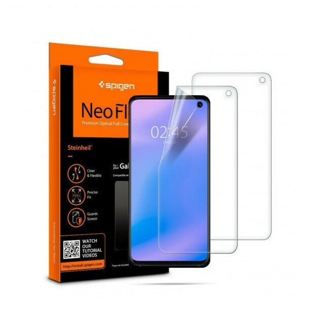 Защитная плёнка Spigen Neo Flex HD для Samsung Galaxy S10 2шт. Clear (605FL25696)