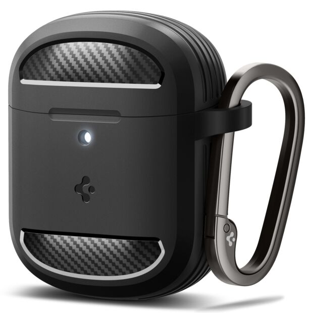 Чохол Spigen Rugged Armor case до Pixel Buds Pro 2 Matte Black (ACS07604)