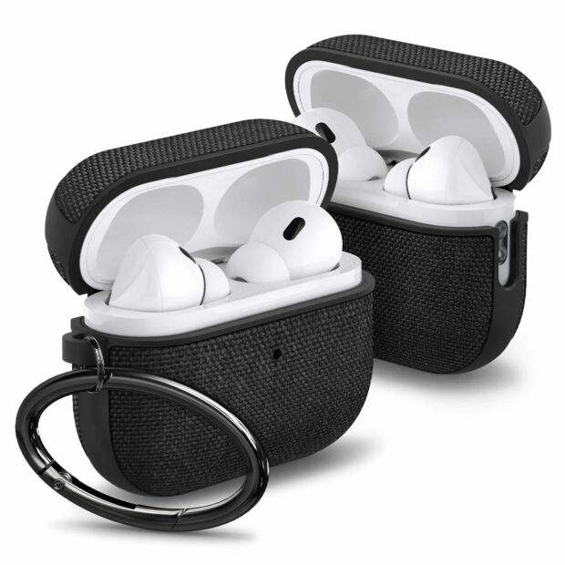 Чехол Spigen Urban Fit для Apple AirPods Pro 2 Black (ACS05483)