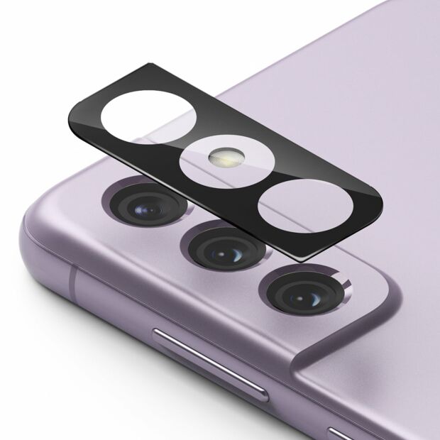 Защитное стекло на камеру Fusion Camera Protector Glass 3-Pack для Samsung Galaxy S22 / S22 Plus Black (C1G025)