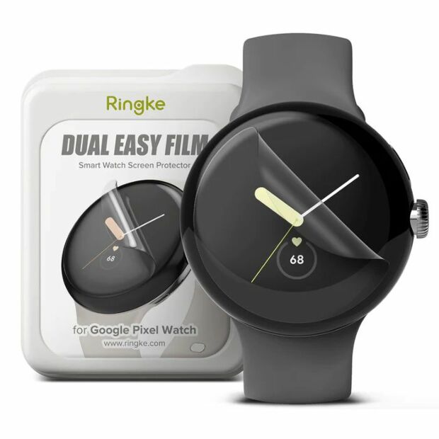 Захисна плівка Fusion Dual Easy Film 3-pack до Google Pixel Watch 1/2 41mm Clear (D2E050)