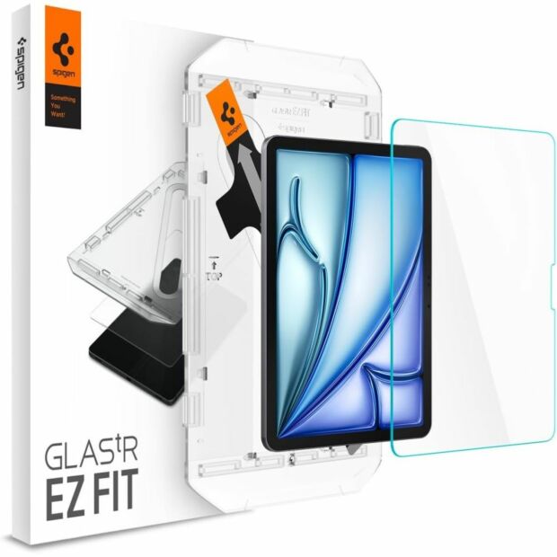 Захисне скло Spigen Glas.tR EZ Fit до iPad Air 11'' (2024/2025) Clear (AGL07798)