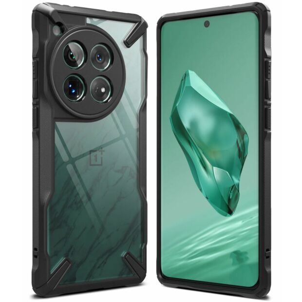 Чохол Ringke Fusion X до OnePlus 12 Black (FX815E55)