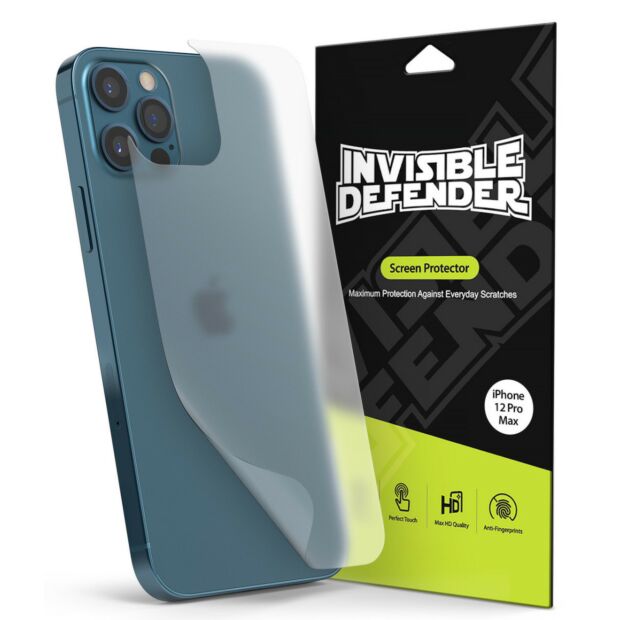 Захисна плівка Fusion Invisible Defender Back Screen Protector для iPhone 12 Pro Max 2шт. Matte (IDAP0006)