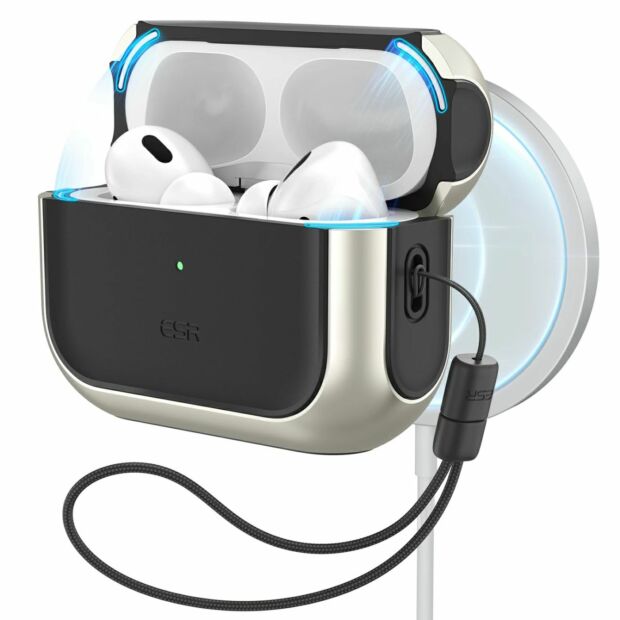 Чохол ESR Orbit HaloLock MagSafe до Apple AirPods Pro 2 Titanium (1C0020702)