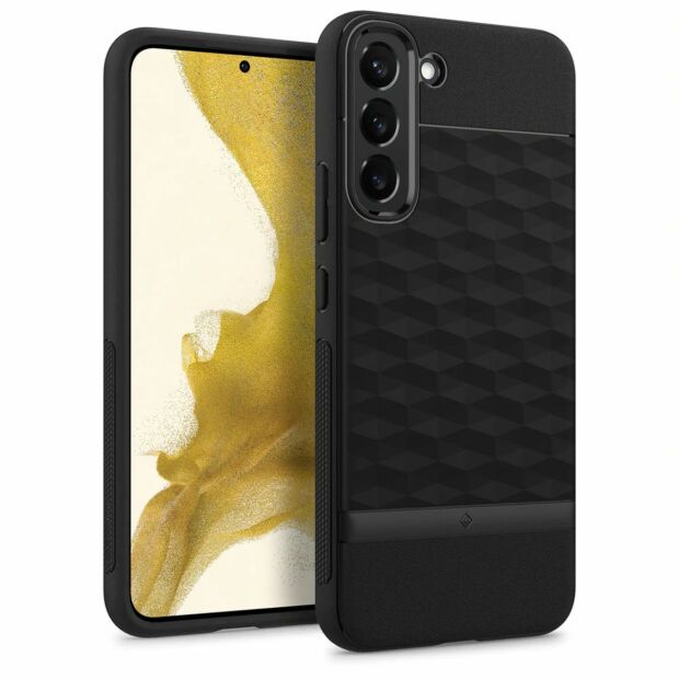 Чохол Caseology Parallax для Samsung Galaxy S22 Plus Matte Black (ACS03973)