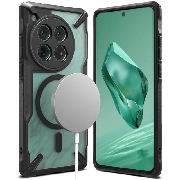 Чохол Ringke Fusion X Magnetic до OnePlus 12 Matte Black (FXMGM815E55)
