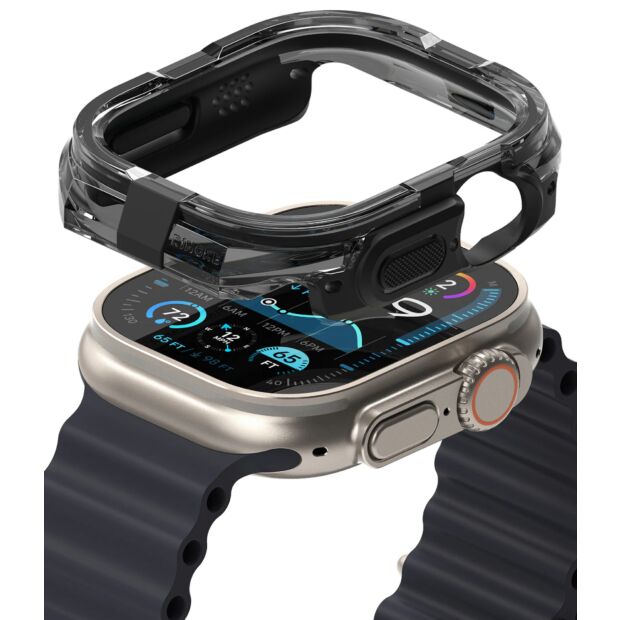 Чохол Ringke Fusion Bumper до Apple Watch Ultra 1/2/3 49mm Black (FB96102RS)