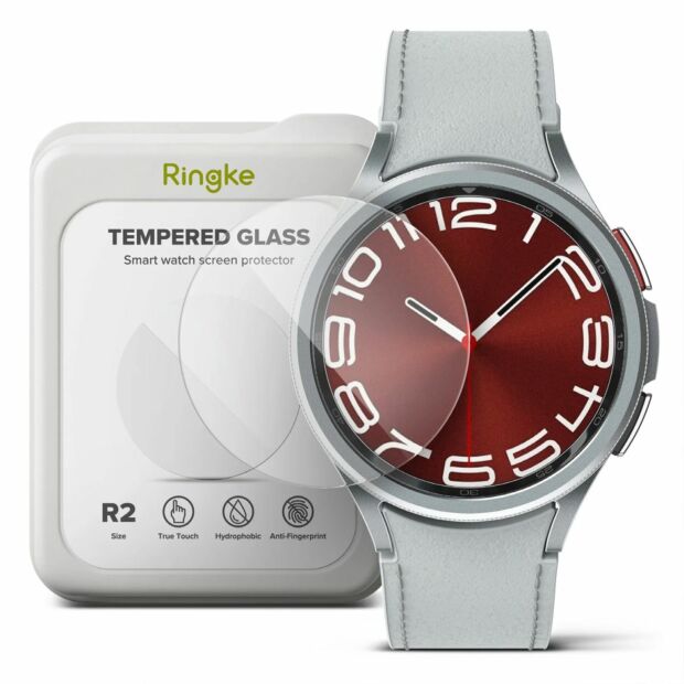 Захисне скло Fusion Tempered Glass R2 (4шт.) до Samsung Galaxy Watch 6 Classic 43mm Clear (G4as051)