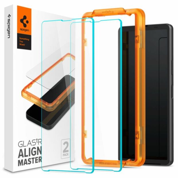 Захисне скло Spigen Glas.tR Align Master 2-Pack до Sony Xperia 10 V/VI Clear (AGL06429)