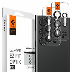 Захисне скло на камеру Spigen GLAStR EZ Fit Optik Pro 2-Pack до Samsung Galaxy S24 Ultra Black (AGL07425)
