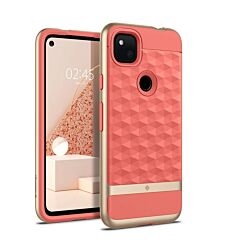 Чехол Caseology Parallax для Google Pixel 4a Coral Pink (ACS01009)
