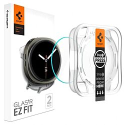 Захисне скло Spigen Glas.TR EZ Fit 2-pack до Samsung Galaxy Watch 8 44mm (AGL09876)