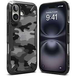 Чохол Ringke Fusion X до iPhone 16 Camo Black (FX902E73)