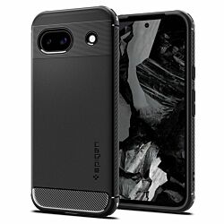 Чохол Spigen Rugged Armor до Google Pixel 8a Matte Black (ACS07259)