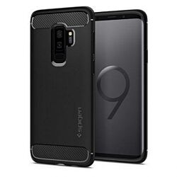 Чохол Spigen Rugged Armor для Samsung Galaxy S9 Plus Matte Black (593CS22921)