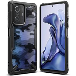 Чехол Fusion X для Xiaomi Mi 11T / 11T Pro Camo Black (FX587E73)