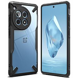 Чохол Ringke Fusion X до OnePlus 12R / OnePlus Ace 3 Black (FX825E55)