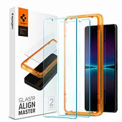 Захисне скло Spigen Glas.tR Align Master 2-Pack до Sony Xperia 1 VI/VII Clear (AGL08271)