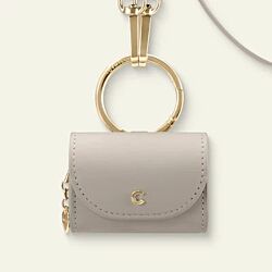 Чехол Cyrill Mini Bag для Apple AirPods Pro 2 Dark Beige (ACS05329)