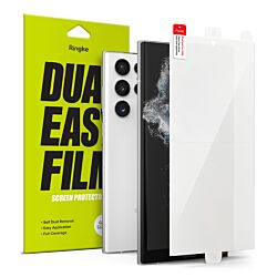 Защитная плёнка Fusion Dual Easy Film для Samsung Galaxy S22 Ultra Clear (D2E044)