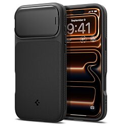 Чохол Spigen Optik Armor MagFit до iPhone 17 Pro Matte Black (ACS09953)