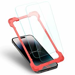Захисне скло Caseology Snap Fit 2-Pack до iPhone 14 Pro Clear (AGL05224C)