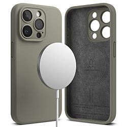 Чохол Fusion Silicone Magnetic для iPhone 15 Pro Gray (SIMG756SE64)