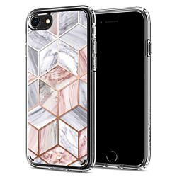 Чохол Spigen Ciel Cecile для iPhone 7/8/SE(2020/2022) Pink Marble (ACS00967)