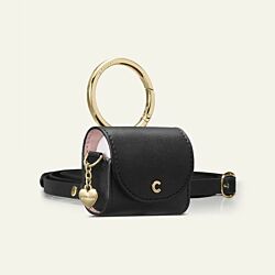 Чохол Cyrill Mini Bag до Apple AirPods 3 Classic Leather Black (ASD02158)