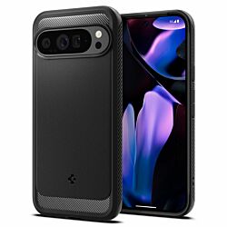 Чохол Spigen Rugged Armor до Google Pixel 9 Pro XL Matte Black (ACS07719)