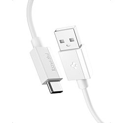 Дата-кабель Spigen Essential EB6010AC USB to USB-C 60W 1м White (ACA08715)
