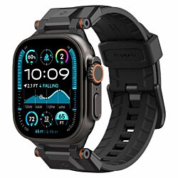 Ремінець Spigen DuraPro Armor до Apple Watch 44/45/46/49mm Black Edition (AMP09229)