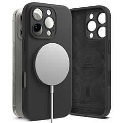 Чохол Ringke Silicone Magnetic для iPhone 16 Pro Black (SIMG920SE55)