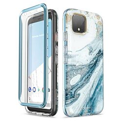 Чехол i-Blason Cosmo 360 with screen protector для Google Pixel 4 Blue