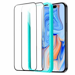 Захисне скло ESR Tempered-Glass 2-Pack до iPhone 15 Black (1D6570201)