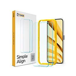 Захисне скло 1stcase SimpleAlign Tempered Glass 2-pack до Nothing Phone (2a) / (2a) Plus Clear (SLA3004)