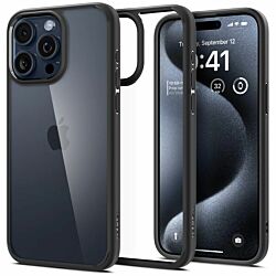 Чехол Spigen Ultra Hybrid для iPhone 15 Pro Matte Black (ACS06713)