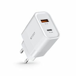 Сетевое зарядное устройство-адаптер Tech-Protect C30W 2-port PD30/QC3.0 White (9589046926792)