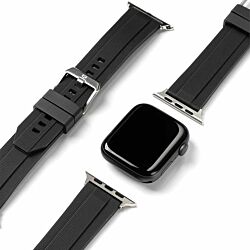 Ремінець Ringke Rubber One Band до Apple Watch 42/44/45/46/49mm Matte Black (AW-B-44-10)