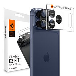 Скло на камеру Spigen EZ Fit Optik Pro XL 1-Pack до iPhone 17 Pro Black (AGL10644)