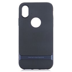 Чохол Rock Royce для iPhone X Navy Blue