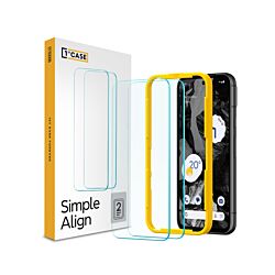 Захисне скло 1stcase SimpleAlign Tempered Glass 2-pack до Google Pixel 8a Clear (SLA3005)