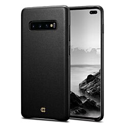 Чехол Spigen Cyrill Smooth Leather для Samsung Galaxy S10 Plus Black (606CS25970)