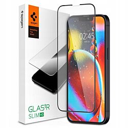Захисне скло Spigen Glas.tR Slim Full Cover до iPhone 13 / 13 Pro / 14 Black (AGL03392)