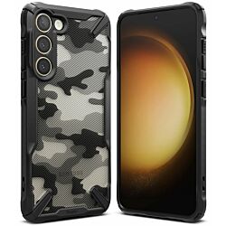 Чехол Fusion X для Samsung Galaxy S23+ Plus Camo Black (FX691E73)