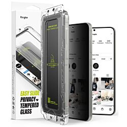 Захисне скло Ringke Easy Slide Privacy Tempered Glass 2-Pack до Samsung Galaxy S24+/S25+ Plus Black (G4as1002)
